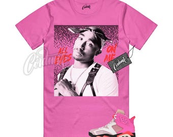 6 Awake NY Playful Pink Infrared 23 T Shirt TP 3C