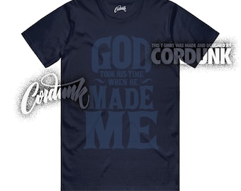 Vapormax Thunder Blue Midnight Navy Cool Grey T Shirt Match GTHT
