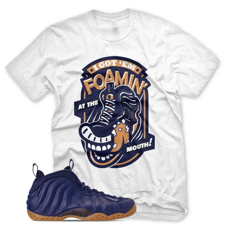 midnight navy gum foamposite