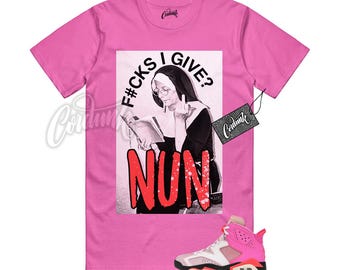 6 Awake NY Playful Pink Infrared 23 T Shirt NUN BLK2