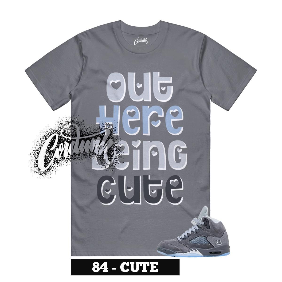 5 Wolf Grey Light Graphite White Cool 2026 Comfort Colors T Shirt