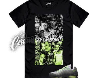 Air Max 95 Big Bubble Neon Black Yellow Cool Grey 2025 T Shirt Match XX