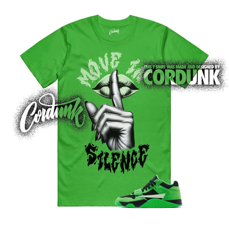 Green Spark Scott Vapor Black Travis Rex T Shirt Match MOVE zdjęcie 1