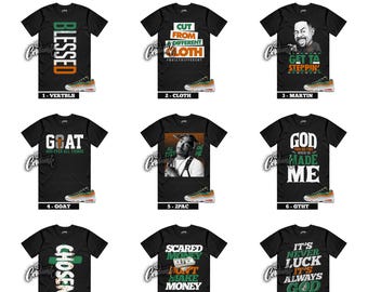 Air Max 95 Yardrunners Famu Orange Horizon  Green Miami Sneaker T Shirt to Match - 90+ Designs To Choose From!