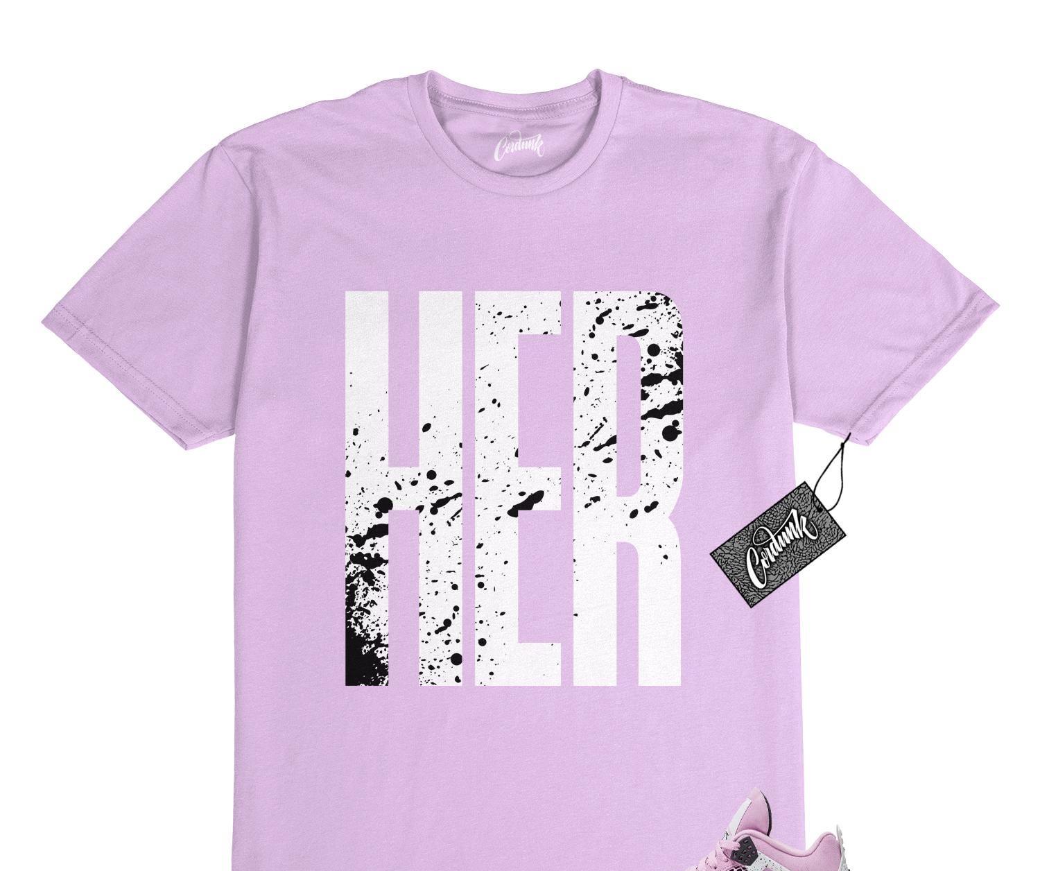 4 Orchid T Shirt Neutral Grey Black White to Match HERTALL