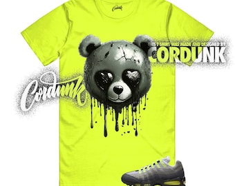 Air Max 95 Big Bubble Neon Yellow Black Cool Grey OG 2026 T Shirt Match SLB