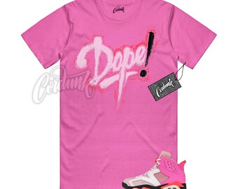 6 Awake NY Playful Pink Infrared 23 T Shirt DOPE