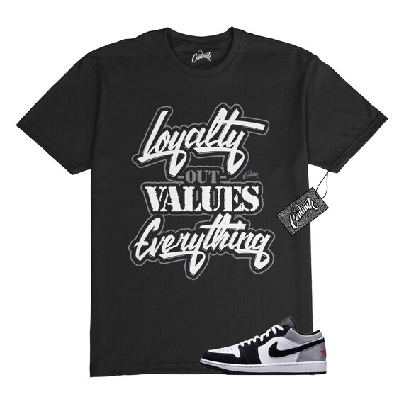 1 Black Matte Silver White Fire Red T Shirt Match LYLTY - Etsy