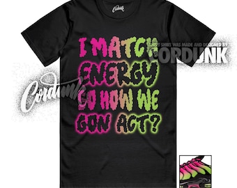 Air Max Plus Black Hyper Pink Volt Rush T Shirt Match MATCH