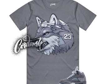 5 Wolf Grey Light Graphite White Cool 2026 Comfort Colors T Shirt Match WOLF