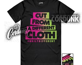 Air Max Plus Black Hyper Pink Volt Rush T Shirt Match CLOTH
