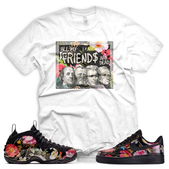 nike foamposite floral shirt