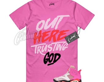 6 Awake NY Playful Pink Infrared 23 T Shirt TG