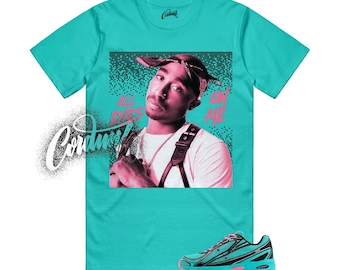 740 V2 Cyber Jade Black Pink South Beach T Shirt Match Match TP