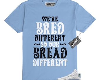 13 Blue Grey White Black Yellow Ochre Retro T Shirt to Match BREAD