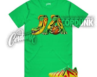 Ja 3 Explorer Verde Chispa Negro Rojo Universitario Amarillo Dinámico Camiseta a juego JA
