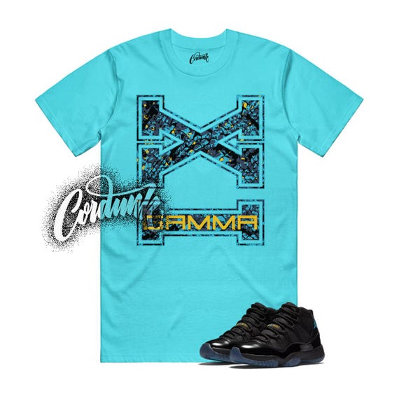 gamma blue nike shirt