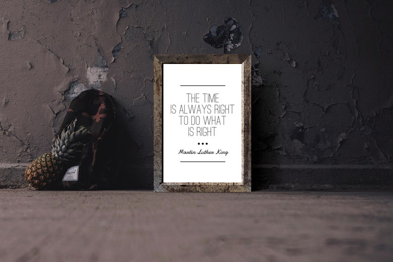 Martin Luther King Inspirational Quotes Printable Quotes - Etsy