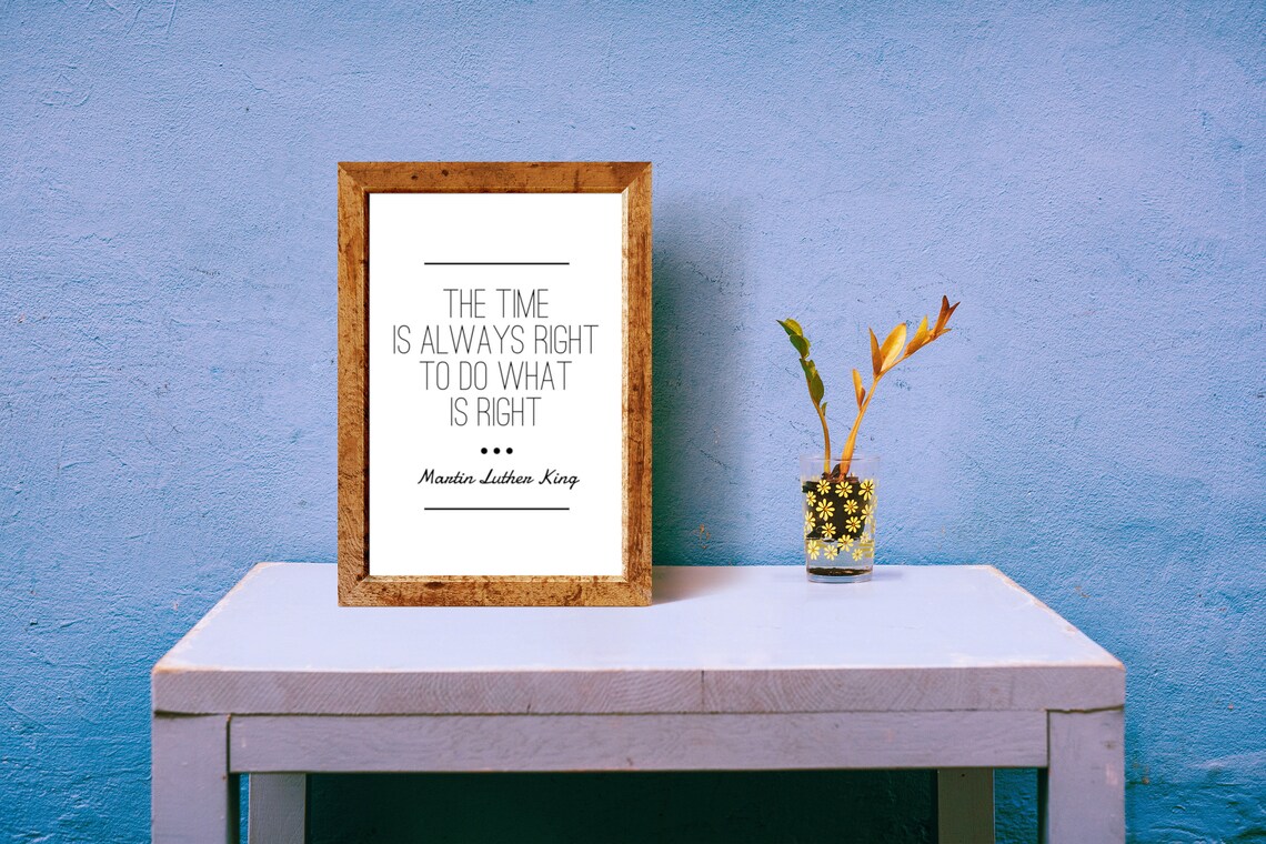 Martin Luther King Inspirational Quotes Printable Quotes - Etsy