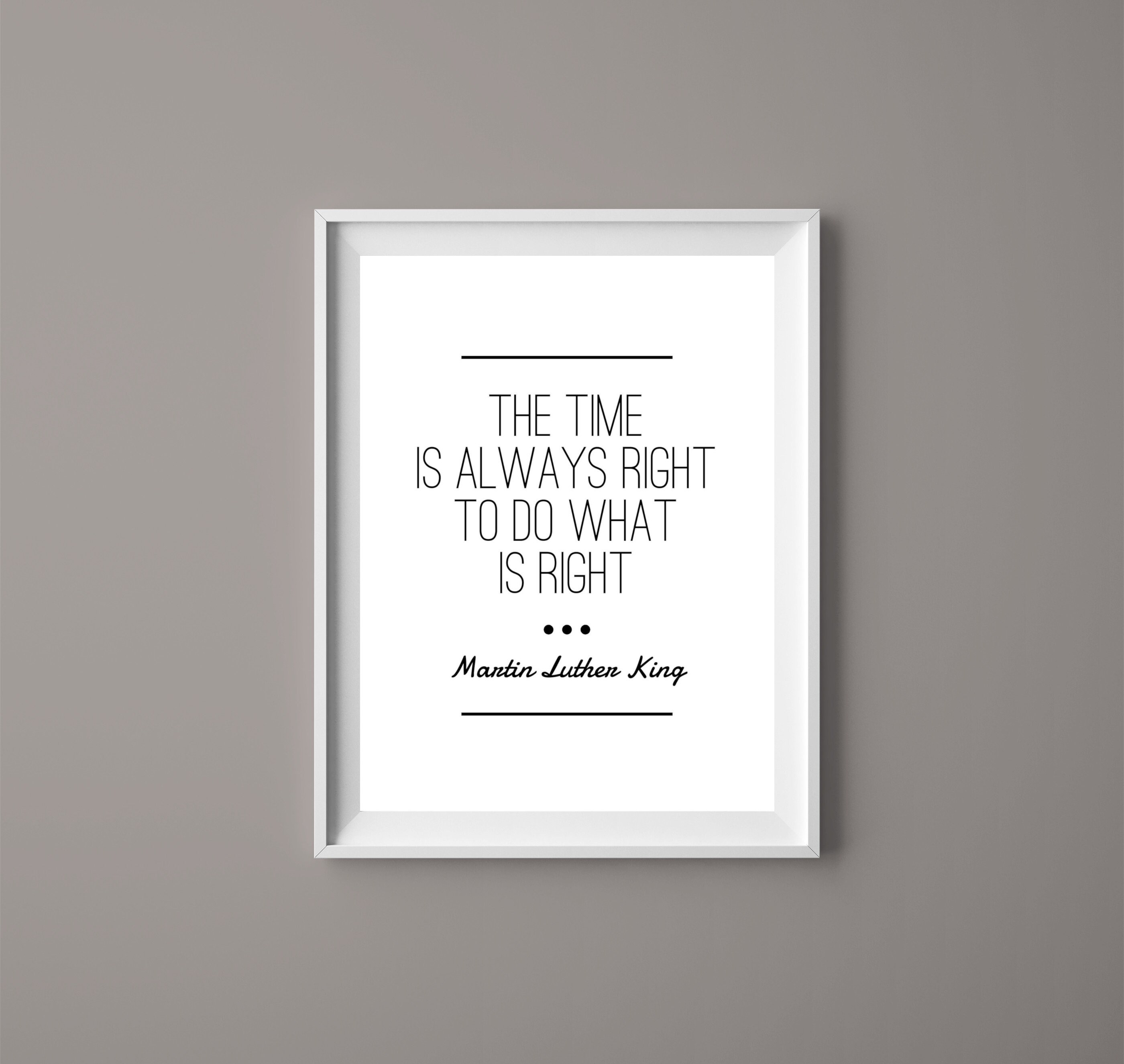 Martin Luther King Inspirational Quotes Printable Quotes - Etsy