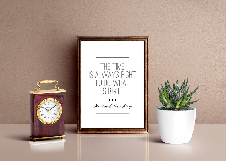 Martin Luther King Inspirational Quotes Printable Quotes - Etsy