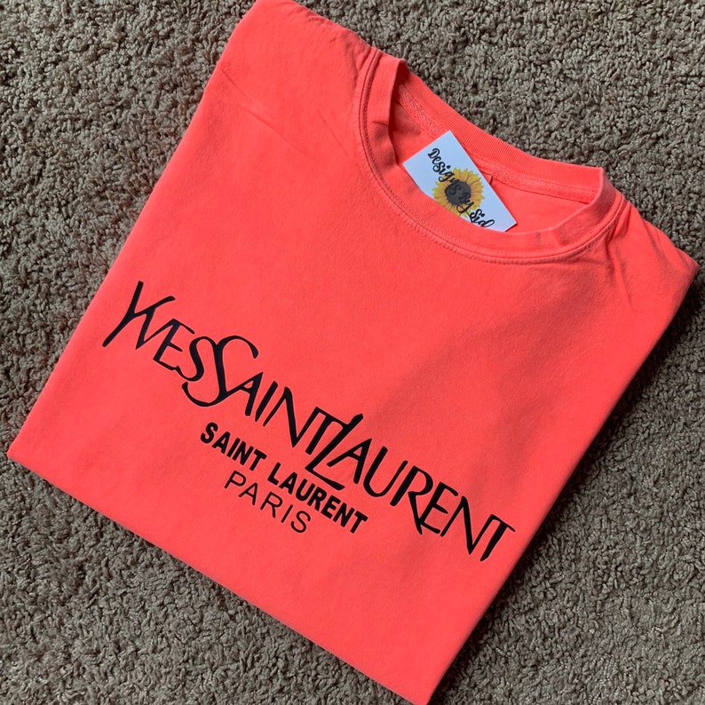 Neon Designer Inspired Distressed Heavy Weight Oversized Etsy