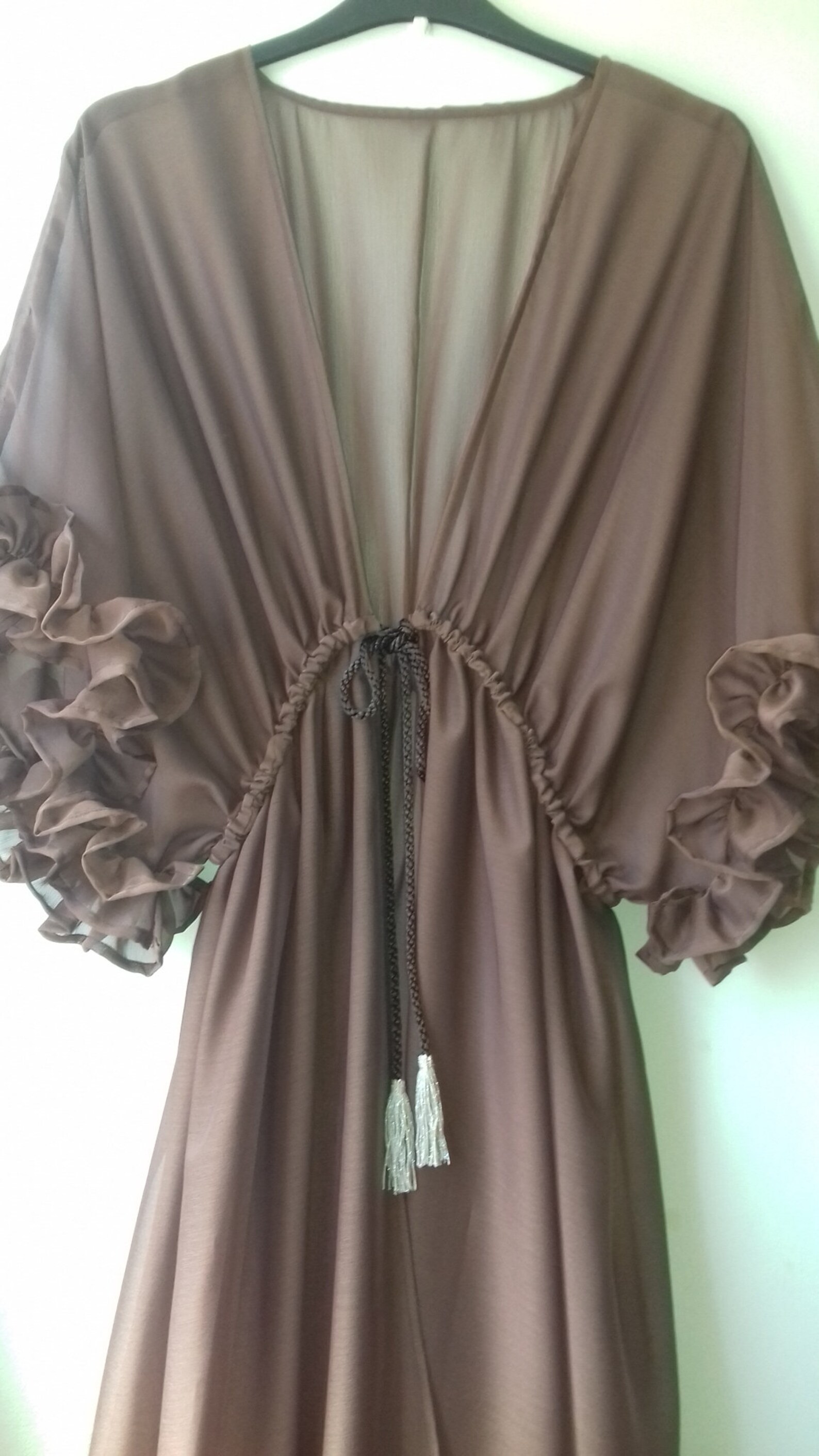 Layered Ruffle Kaftan