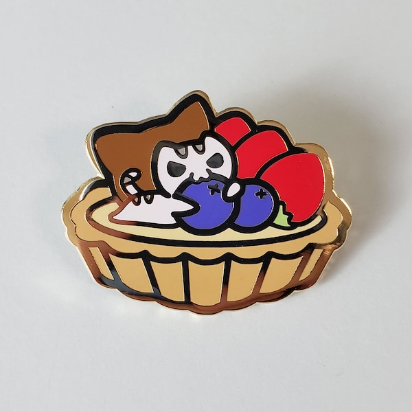 Fruit Tart Enamel Pin