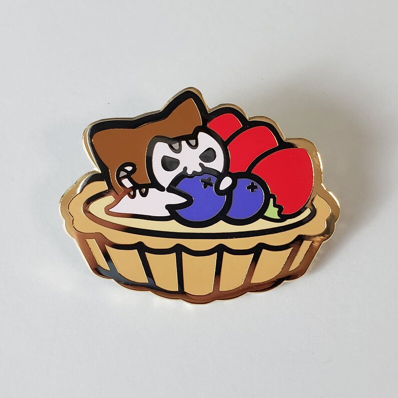 Fruit Tart Enamel Pin