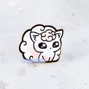 Shiny Alolan Vulpix Enamel Pin