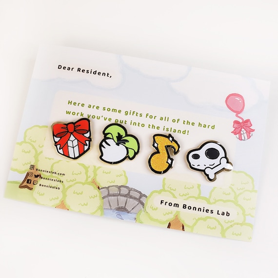 Animal Crossing Essential Items Enamel Pins Set: Series 2