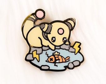 Deadly Current PokeOnsen Enamel Pin