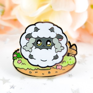 Draaiende Wooloo-emailpin