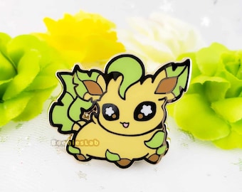Chibi Leafeon Enamel Pin