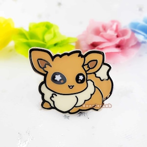 Chibi Eevee Enamel Pin