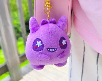Happy Ghost Pocket Plush Keychain