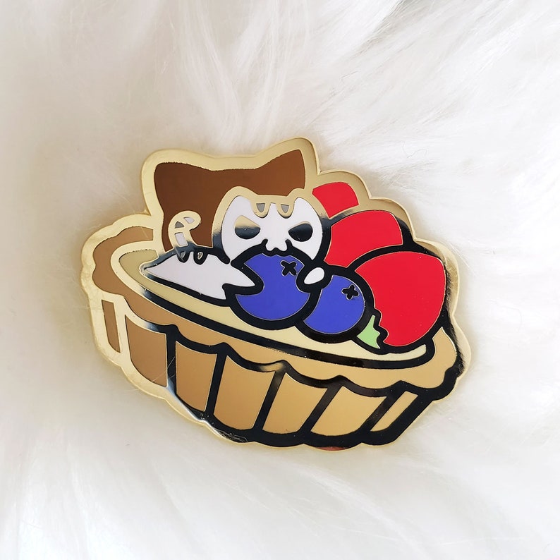 Fruit Tart Enamel Pin