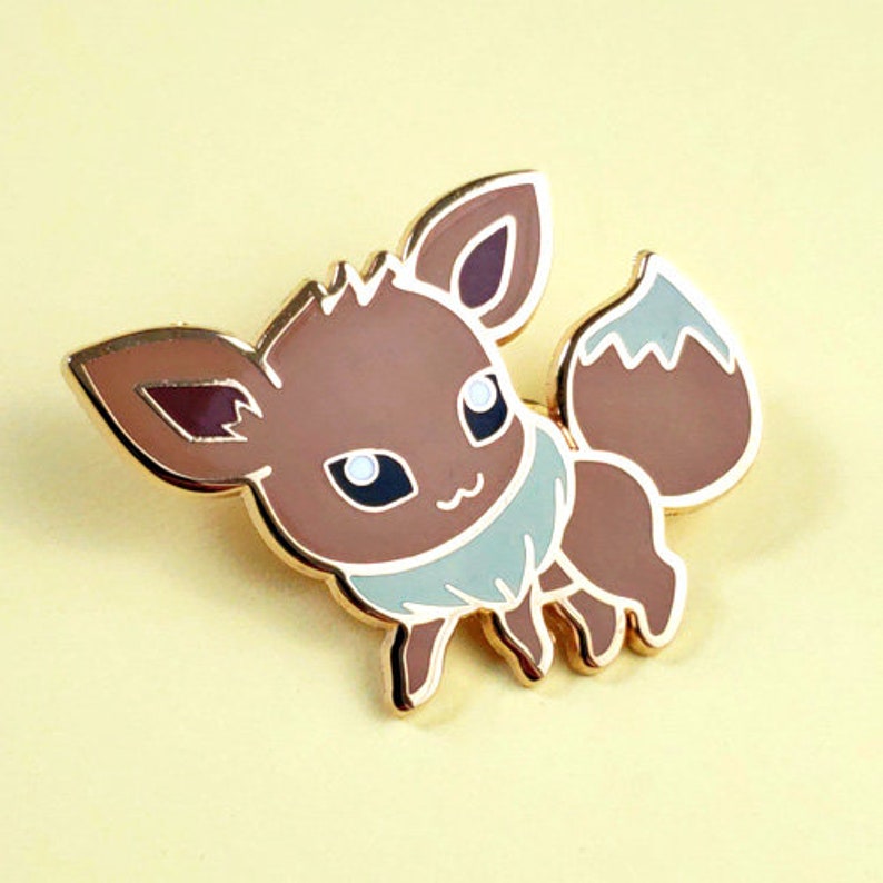 Eevee Enamel Pin | Etsy