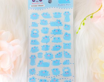 Puddle Pal Sticker Sheet (Blue)