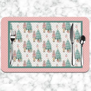 Placemat, NUTCRACKER, Chinoiserie, Millennial, Table Setting, Christmas, Kids Mat