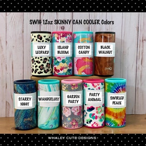 SWIG 12oz Skinny Can Cooler