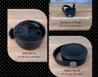 BOTTLE LIDS for 16oz, 20oz & 24oz Bottles, Sublimation