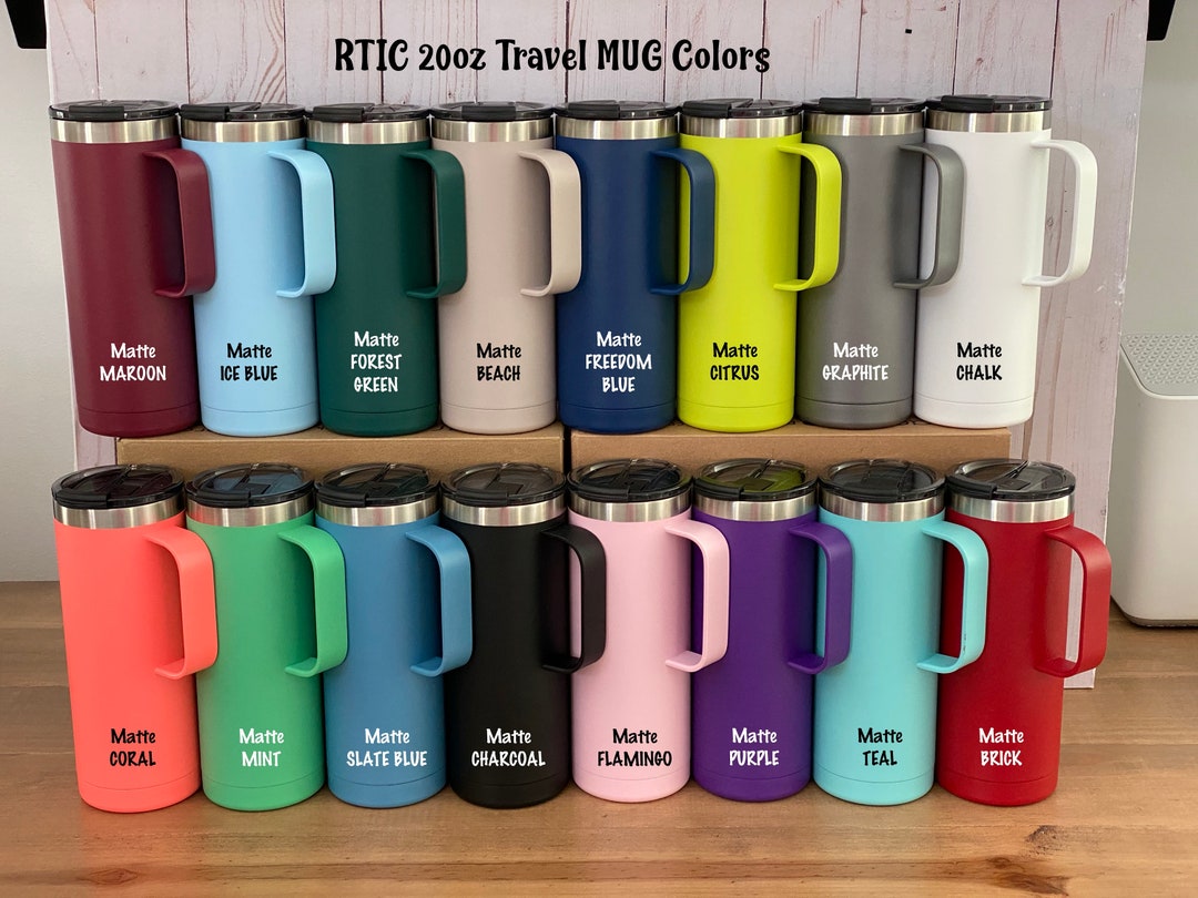PERSONALIZE 20 Oz RTIC Mug Etsy