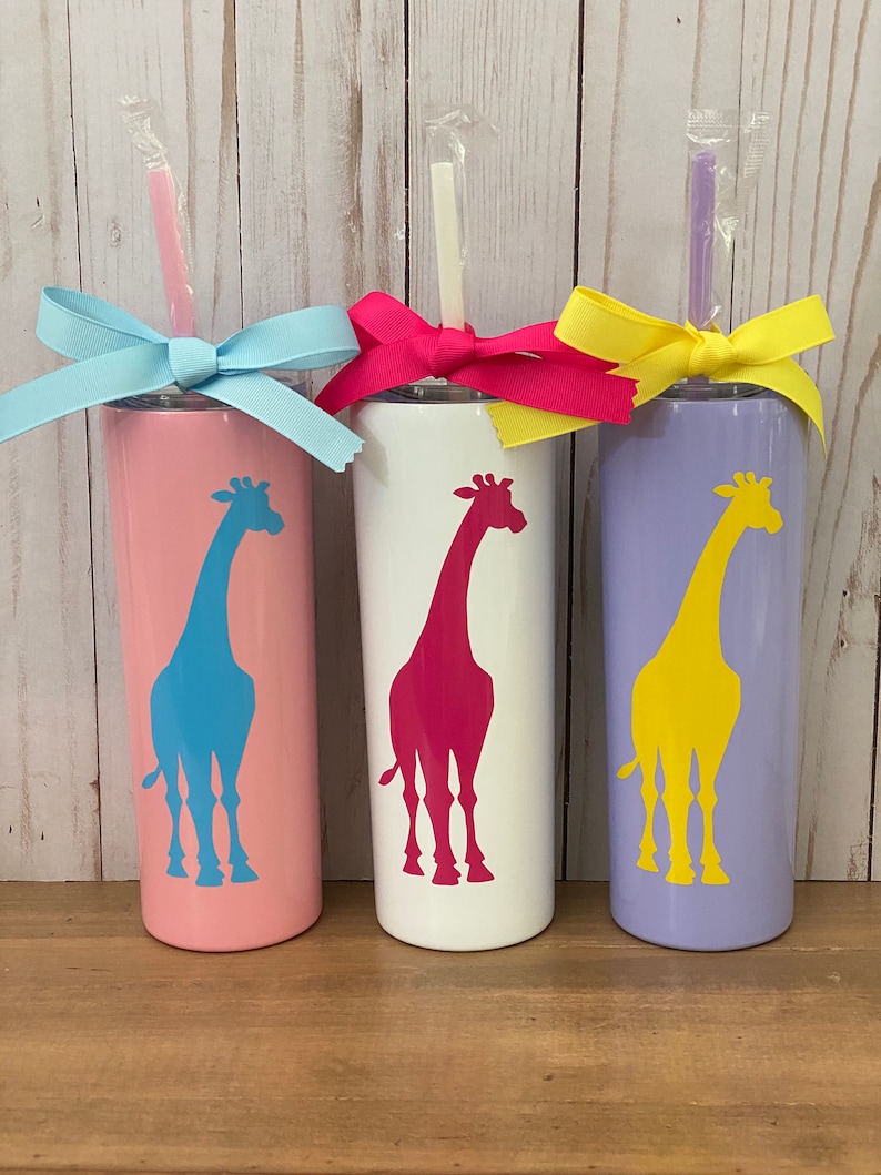 GIRAFFE 20 oz Skinny Tumbler