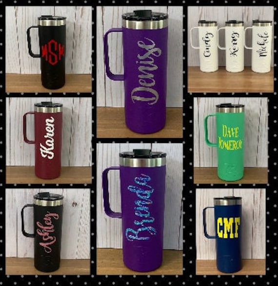 Personalized RTIC 20 oz Travel Coffee Cup - Customized Your Way