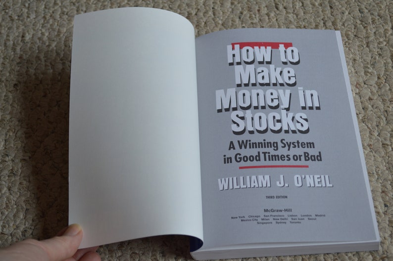 How To Make Money In Stocks By William J O Neil National Bestseller New Paperback Book - 