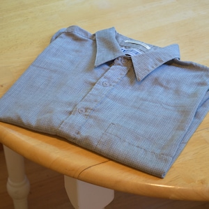 Vintage Men&#39;s Gray Shirt---Men&#39;s Gray Short Sleeve Shirt---Vintage Men&#39;s Shirts---Vintage Men&#39;s Clothing---Men&#39;s Shirts---Clothing for Men