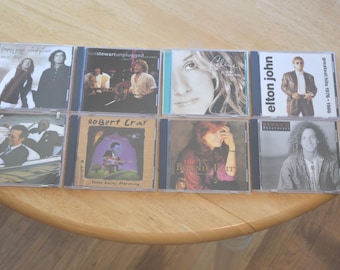 Choose 2 Music cd's for only 14.99---Vintage Music CD's---1990's Music CD's---Classic Rock CD's---Music cd's--Old Music cds--Retro Music cds