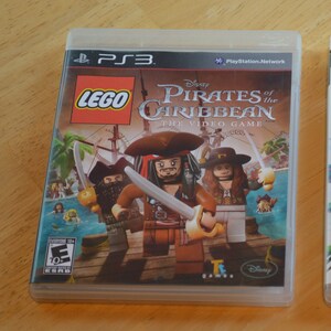 PS3 Lego Pirates of the Caribbean---play Station Games---ps3