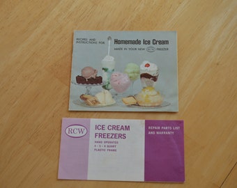 Toy Ice Cream Maker Vintage 1960\u2019s